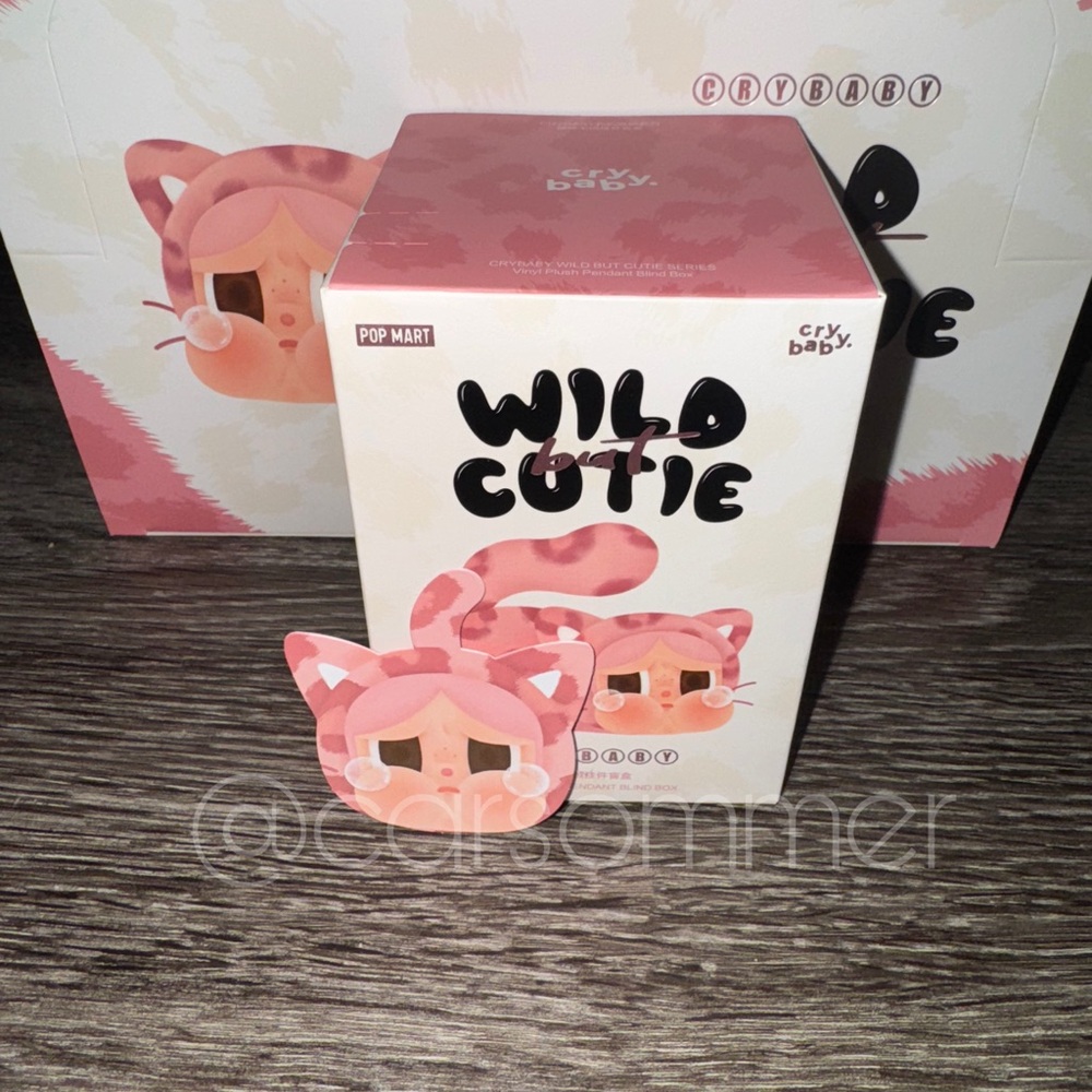 Authentic Pop Mart Crybaby Wild But Cutie “Pink Cutie”